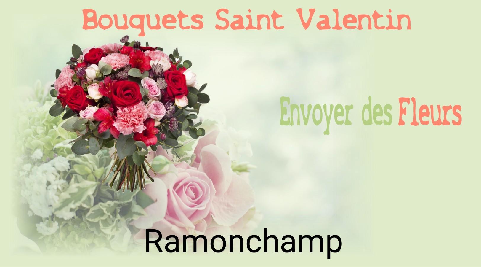 Roses de Saint-Valentin livrées à Ramonchamp